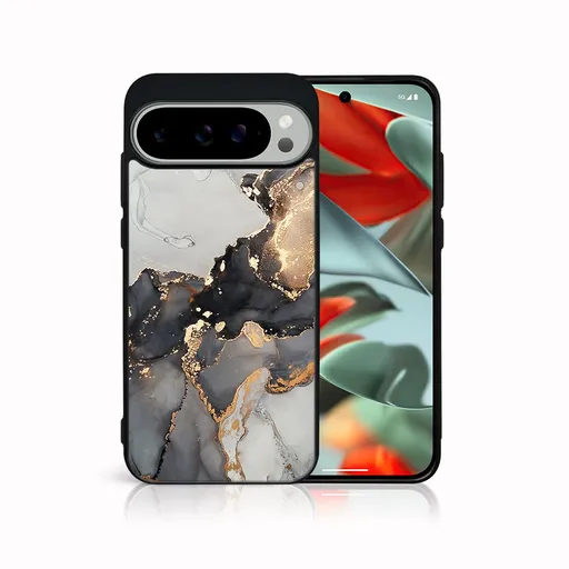 MY ART Ochranný kryt pre Google Pixel 9 Pro XL GREY MARBLE (140)