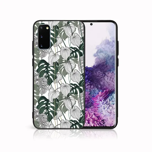 MY ART Ochranný kryt pre Samsung Galaxy S20 LEAF (175)