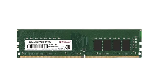 Transcend pamäť 16GB DDR4 2666 U-DIMM 2Rx8 CL19