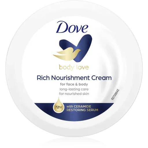 Dove Body Love Rich Nourishing Cream výživný krém s kokosom 75 ml