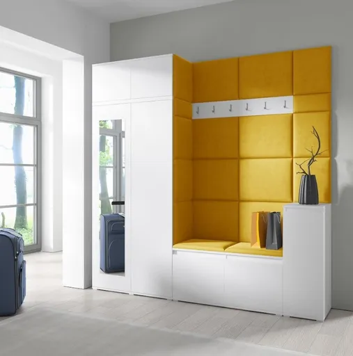 ArtPK Predsieň AMY 26 | biela so zrkadlom farebné prevedenie: Trinity 26