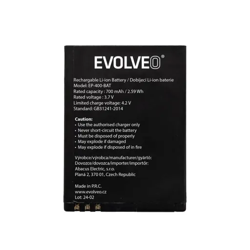 EVOLVEO originálna batéria 700 mAh pre EasyPhone ID