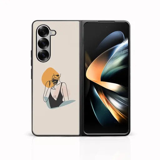 MY ART Ochranný kryt pre Samsung Galaxy Z Fold6 5G WOMAN (197)