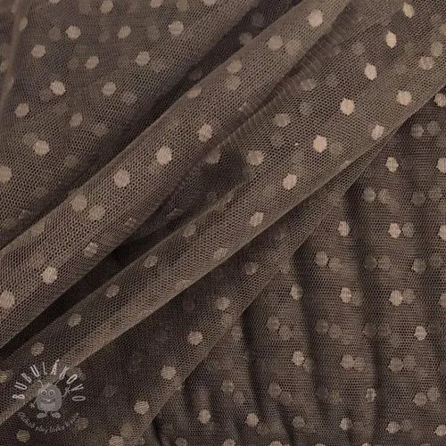 Tyl na TUTU SPOT dark taupe