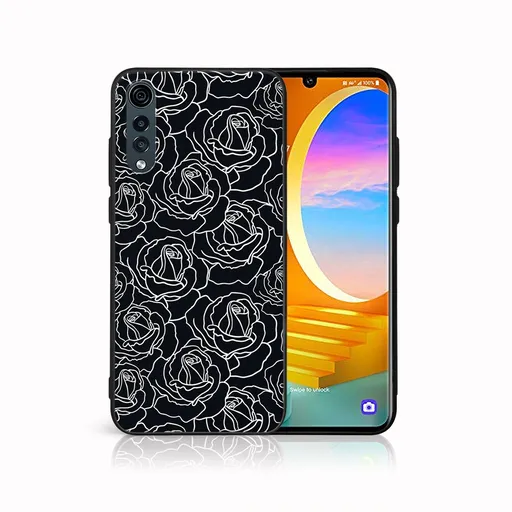 MY ART Ochranný kryt pre LG Velvet ROSES (172)