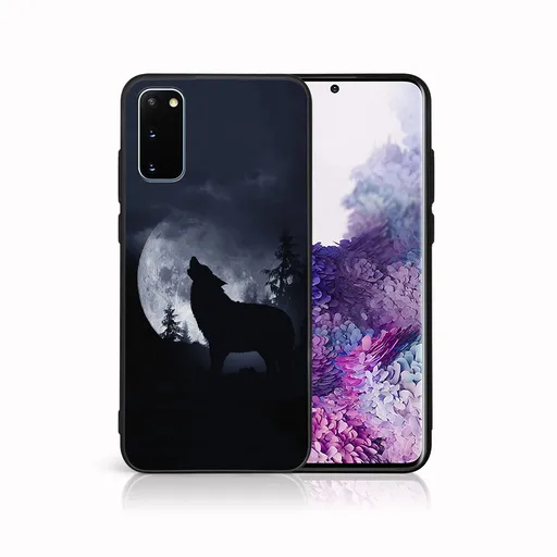 MY ART Ochranný kryt pre Samsung Galaxy S20 FE WOLF (247)