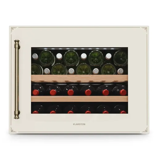 Klarstein Vinsider Victoria 28 chladnička na víno, 28 fliaš, dotyková, UV ochrana, LED, tichá, 2 police