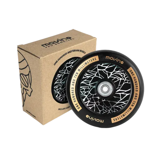 Náhradné kolieska MOVINO na freestyle kolobežku MOVINO MANIAC GOLD, 110 mm, 2 ks