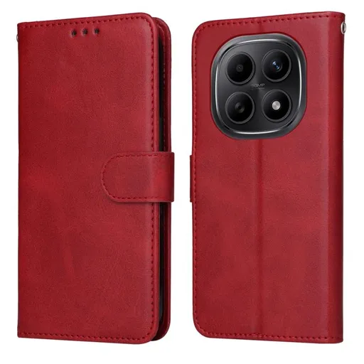 SMOOTH Peňaženkové puzdro pre Xiaomi Redmi Note 15 5G / POCO M8 5G červené