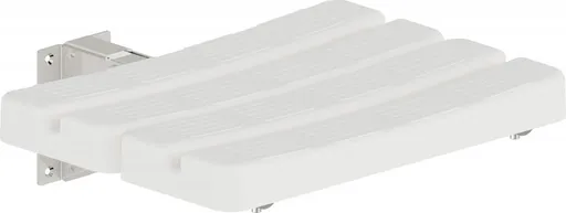 DEANTE - Ľahnený biela Nástenná sedačka, skladacia NIL_651A