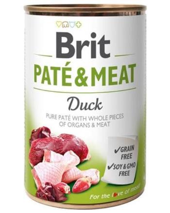 Brit Paté & Meat Duck 400g konzerva