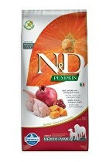 N&D Pumpkin DOG Adult M/L Prepelica a granátové jablko 12kg Konzerva N&D ZADARMO