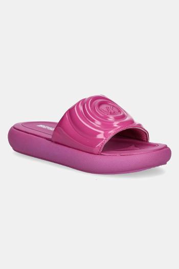 Šľapky Michael Kors RAELYNN MASYN ružová farba, MK01421672
