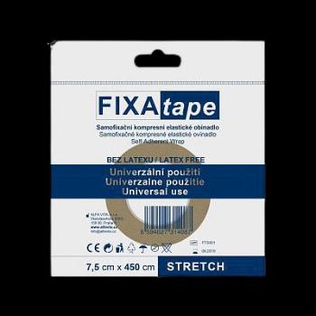 FIXATAPE Stretch samofixačné kompresné elastické ovínadlo, bez latexu 7,5 cm x 450 cm