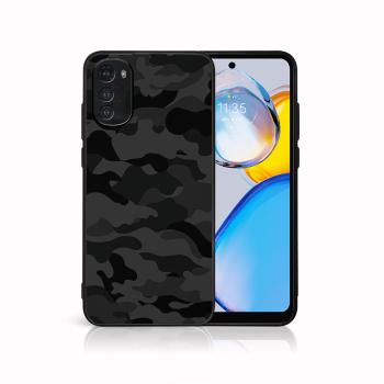 MY ART Ochranný kryt pre Motorola Moto E32 / E32s BLACK CAMO (234)