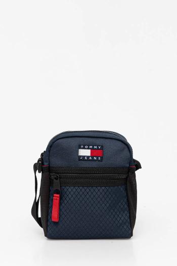 Malá taška Tommy Jeans tmavomodrá farba, AM0AM13397
