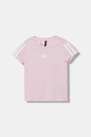 Detské tričko adidas ružová farba, JW5018