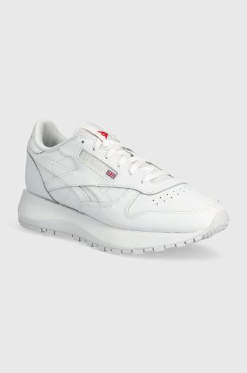 Kožené tenisky Reebok Classic Classic Leather biela farba, 100074458,