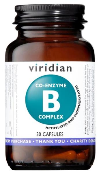 VIRIDIAN Co-enzyme B Complex 30 kapsúl