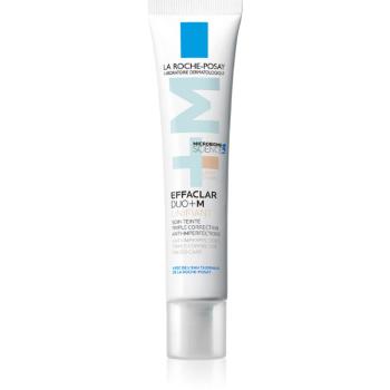 La Roche-Posay Effaclar DUO+M Unifiant ľahký tónovací krém s hydratačným účinkom odtieň Light 40 ml