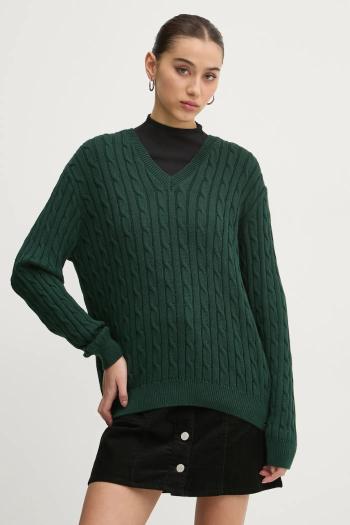 Bavlnený sveter Superdry zelená farba, W6110588A-B6S