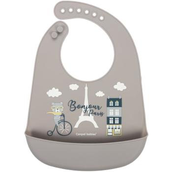 Canpol babies Bonjour Paris Bibs podbradníček Beige 1 ks