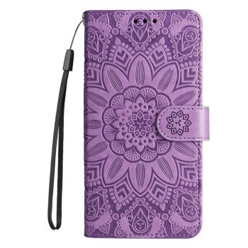 ART MANDALA Peňaženkový obal pre Honor Magic7 Lite 5G fialový