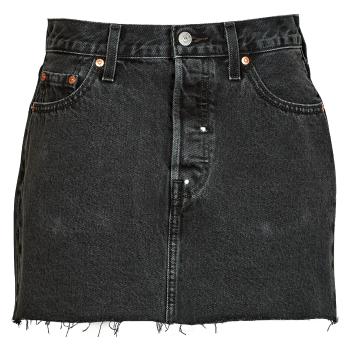 Levis  ICON SKIRT  Sukňa Čierna