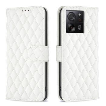 LATTICE Ochranné puzdro pre Xiaomi 13T / 13T Pro biele