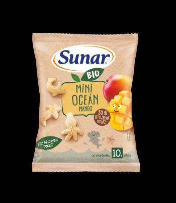 SUNAR BIO detské chrumky mini oceán mango 10m+ 18 g