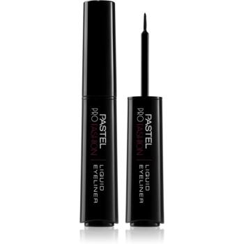 Pastel Profashion Liquid Eyeliner tekuté linky na oči s matným efektom odtieň 01 Black 4,62 ml