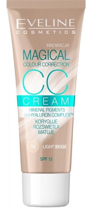 EVELINE CC Cream Magical Colour Correction - svetlo béžová 30 ml