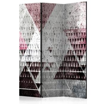 Paraván Triangles Dekorhome 135x172 cm (3-dielny)