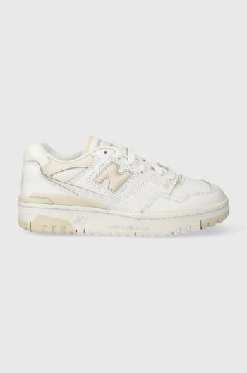Kožené tenisky New Balance 550 béžová farba, BBW550BK
