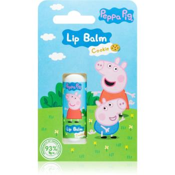 Peppa Pig Lip Balm balzam na pery pre deti Cookie 4,4 g