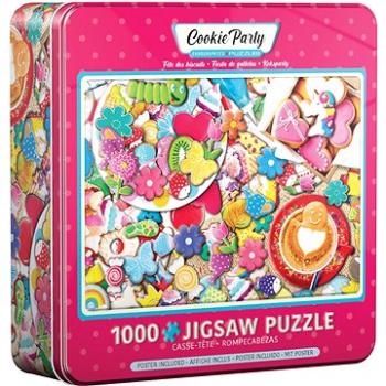 Eurographics Puzzle v plechové krabičce Sušenková oslava 1000 dílků (628136656054)