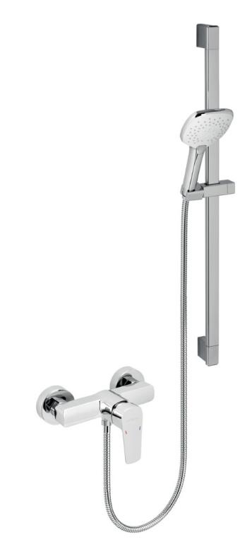 NOVASERVIS - Kúpeľňová súprava sprchová Metalia 58, chróm 58061KIT,0