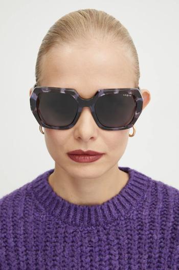Slnečné okuliare VOGUE dámske, čierna farba, 0VO5612SB