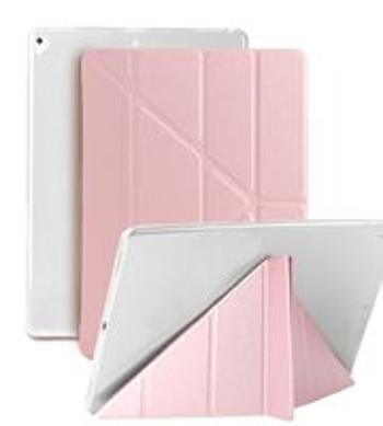 LEATHER Zaklápací obal Apple iPad Pro 12.9 (2015 / 2017) ružový