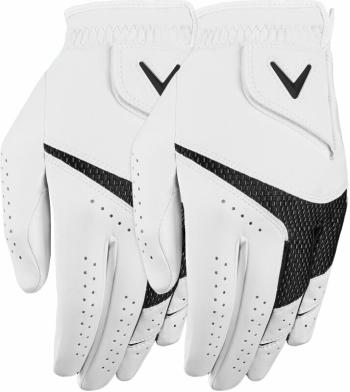 Callaway Weather Spann 2-Pack 23 White Ľavá ruka M/L Pánske rukavice