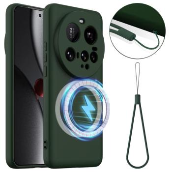 RUBBER MAGSAFE Silikónový kryt pre Xiaomi 15 Ultra DARK GREEN