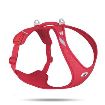 CURLI Postroj pre psov Belka Air-Mesh Red 2XL, 16,5-24 kg