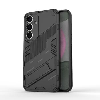 BIB Ochranný obal so stojanom pre Samsung Galaxy S25+ 5G čierny