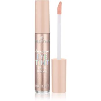 Essence Luminous EYE TINT tekuté očné tiene odtieň 03 Shimmering Taupe 6 ml