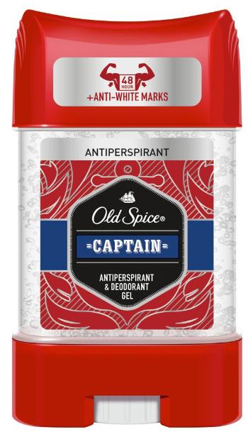 OLD SPICE Captain antiperspirant Clear gél s tónmi santalového dreva a citrusov 70 ml