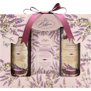 Bohemia Gifts & Cosmetics Lavender darčeková sada do sprchy