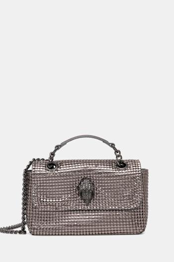Kabelka Kurt Geiger London KENSINGTON strieborná farba, 4703264999