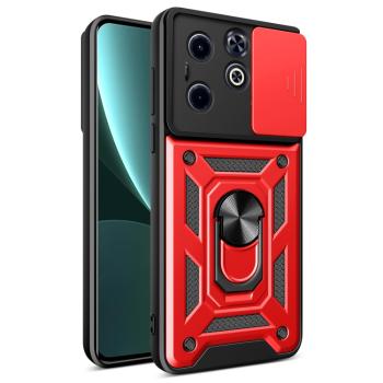 RING CAMERA Kryt s držiakom pre Infinix Hot 40i červený