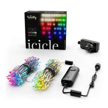 TWINKLY ICICLE cencúľ 190 LED, RGBW, 5 m (TWI190SPP-TEU)