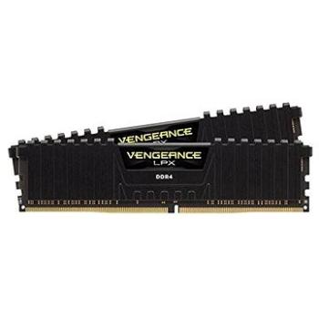 Corsair 16 GB KIT DDR4 2666 MHz CL16 Vengeance LPX čierna (CMK16GX4M2A2666C16)